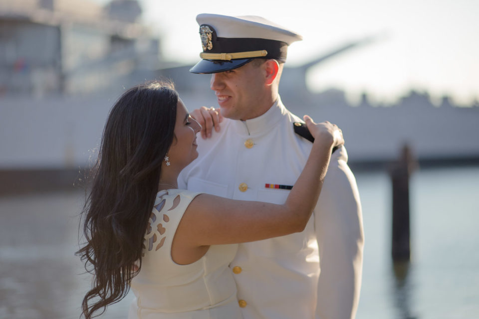 Downtown Norfolk Navy Engagement | USS Wisconsin | Pagoda Gardens